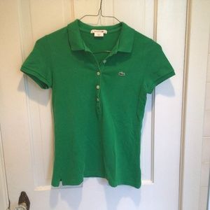 Lacoste Green Shirt EU Size 36